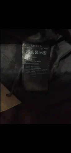 All Saints Women's Black Hooded Jacket