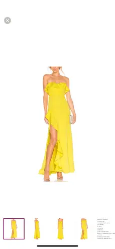 Majorelle Yellow Formal Dress