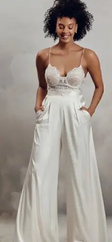 Catherine Deane AURELIA TROUSERS | BRIDAL SPECIAL OCCASIONS White Size 0