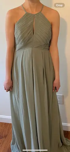 Kennedy Blue Lacey Bridesmaid Dress Moss