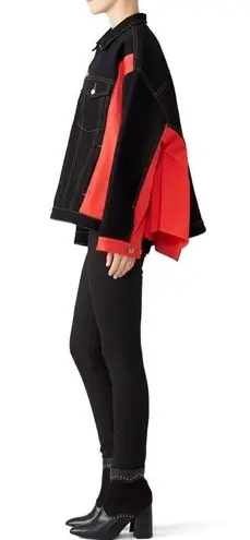 Koch é Black Oversized Denim Jacket