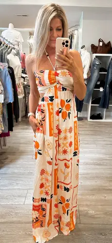 Boutique Printed Jumpsuit