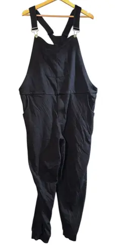 The Great Fantastic Swoveralls Jogger Sweats Overalls Unisex Black Size 3X Soft