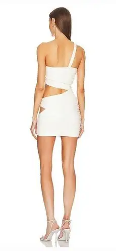 Michael Costello  x REVOLVE Kolt Mini Dress in Optic White