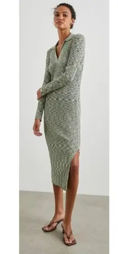 Rails Ribbed Luciana Collared Midi Dress