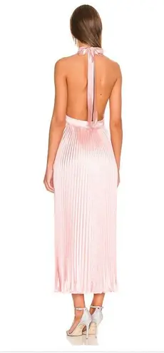 NWT L’IDEE Renaissance Pleated Gown in Light Pink Size AU 6