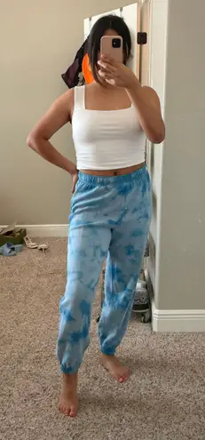 PacSun blue tie dye sweatpants Size M 30 33 Off Retail From Morgan