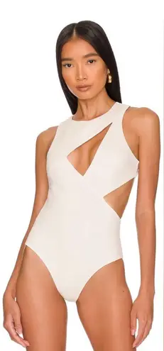 Revolve Kyoto Bodysuit In White 