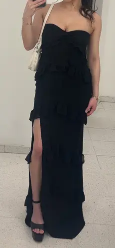 Pretty Little Thing Black Maxi Dress