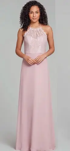 Hayley Paige Occasions Dusty Rose Bridesmaid Dress