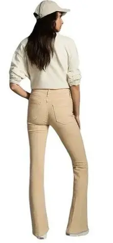 New Mother The Weekender Flare Jeans Five Pocket Chalk It Up Size 34