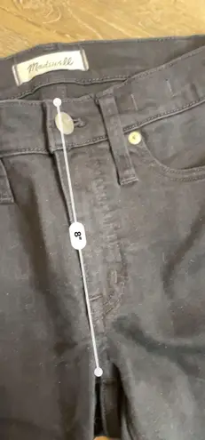 Madewell 9” High Riser Black Skinny Jeans