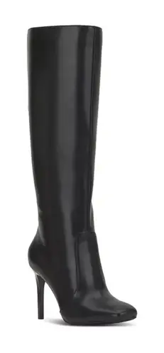 INC International Concepts Black Stiletto Heeled Boots Size 10