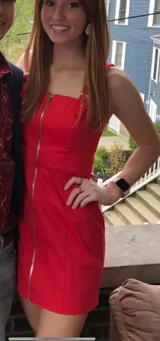 Edikted Red Mini Dress