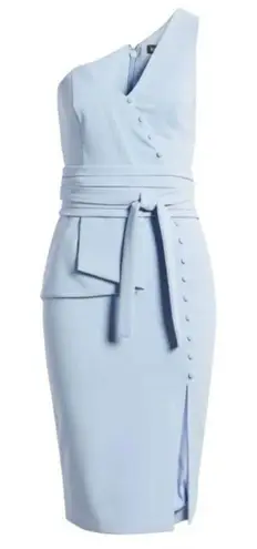 Lavish Lice NWT Lavish Alice Origami One-Shoulder MidiDress in cornflower blue Sz 6 $170