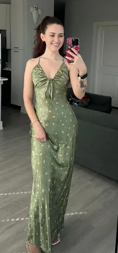 Wild Fable Green Floral Maxi