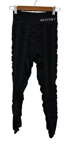 NWOT Skinnify Resistance Band Leggings Size Small Black