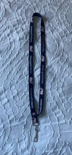 Vineyard Vines Logo Whale Lanyard