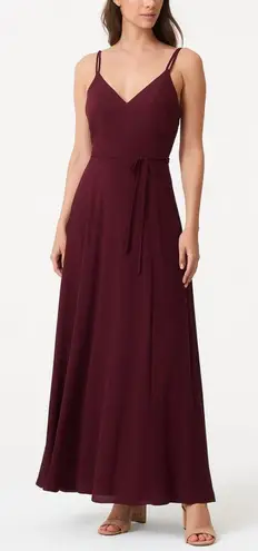 Marchesa Notte Valentia Gown Women’s Size 8 Burgundy A