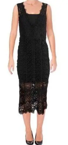 AQUA NWOT  Classy Black Night Out Dress