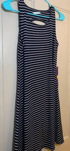 Maurice's stripped tank dress