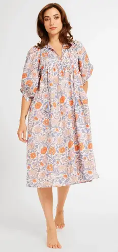 Mille Saffron Midi Dress in Newport Floral Size XS