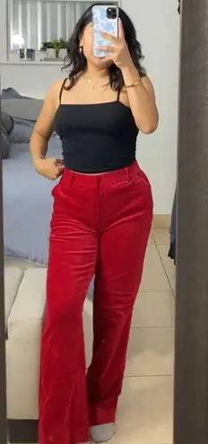 Ralph Lauren Polo Red Velvet Pants