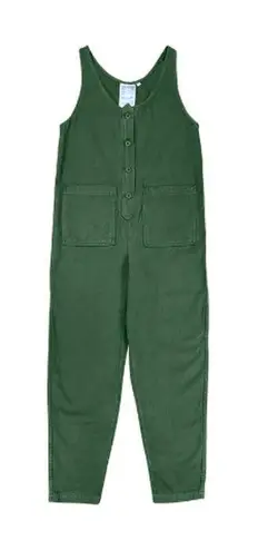 Jungmaven Button Front Jumper in Hunter Green Size XS