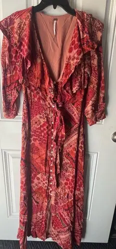 Free People Movement  Women's Lennon Dress size xs in Primrose Combo