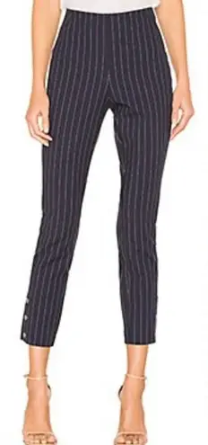 Rag and Bone  Simone‎ Snap Pant in Navy Blue Stripe Size US 14 thumbnail 1