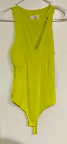 Live in the Moment New With Stains Women's Green Bodysuit Size S