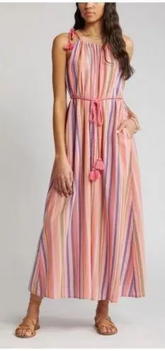 💕XIRENA💕 Esme Midi Dress ~ Citrus Melange Small S NWT Pink