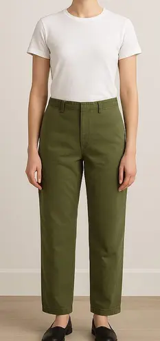 Habitat Clothes to Live In Olive Green Cotton Pants – Made in USA – Size M