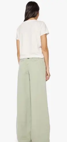 Mother Sage Green High Waisted Pouty Prep Wide