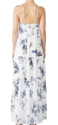 Yumi Kim 💕💕 Darling Maternity Maxi Dress ~ White & Blue Floral Print Small S