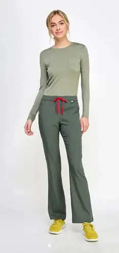 Mediclo TENCEL™ Bali Flare Scrub Pants Green Size M