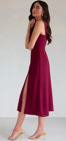 Park & Fifth Hastings Dress in Burgundy- Medium