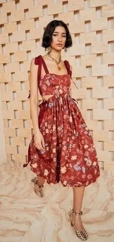 Ulla Johnson Gabrielle Dress in Anemone