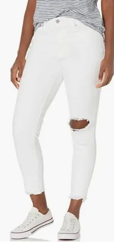 Levi's Levi’s 721 High Rise Skinny Ankle Jeans Women’s Size 29 White Distressed