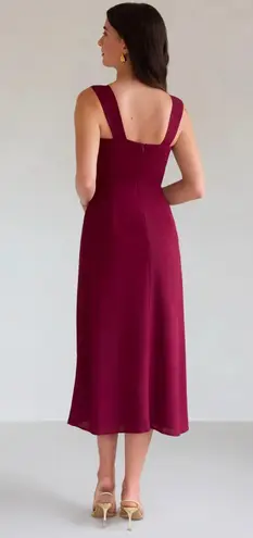 Park & Fifth Hastings Dress in Burgundy- Medium