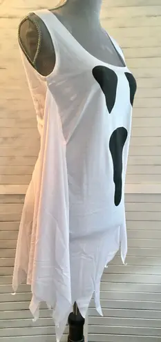 Halloween Ghost Costume , M/L 👻 White Size M