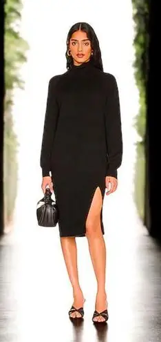 NWT One grey day Rassi Midi Dress in Black S