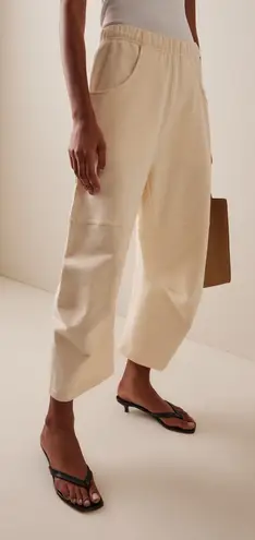 Roucha Penn Cotton Sweatpants in Ivory sz B US M Size M