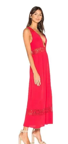 Majorelle  X Revolve Pinewood Maxi Dress - Red - Small