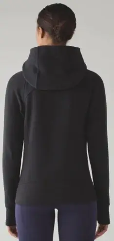 Lululemon Scuba Hoodie Light Cotton Fleece in Black Size 4