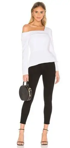 L'Agence Womens Zipper Fly Margot High Rise Skinny Jeans Black Size 26 NEW