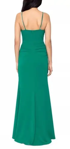 XScape Formal Evening Gown Women's Size 6 Green Maxi Dress Wedding Party