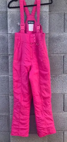 Women's Skitique International Pink Overalls L Size 23