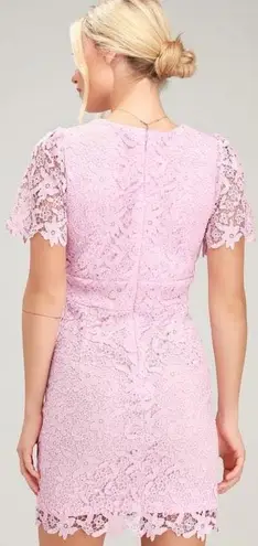 Lulus Light Pink Lace Dress