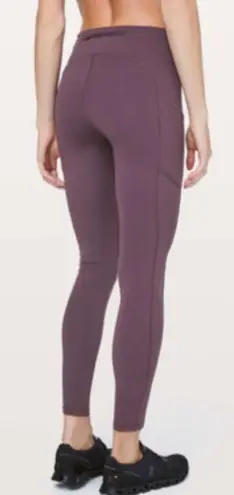 Lululemon Speed Up Right Arctic Plum Tights 2 28”